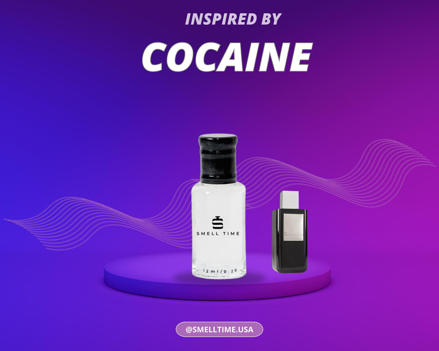 Cocainne Inspired Perfume | Sweet Floral Vanilla Scent | Long-Lasting Handmade Fragrance | Extrait de Parfum & Oil