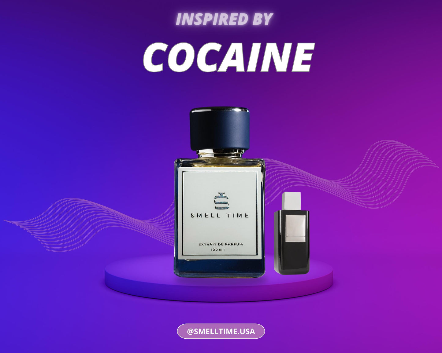 Cocainne Inspired Perfume | Sweet Floral Vanilla Scent | Long-Lasting Handmade Fragrance | Extrait de Parfum & Oil