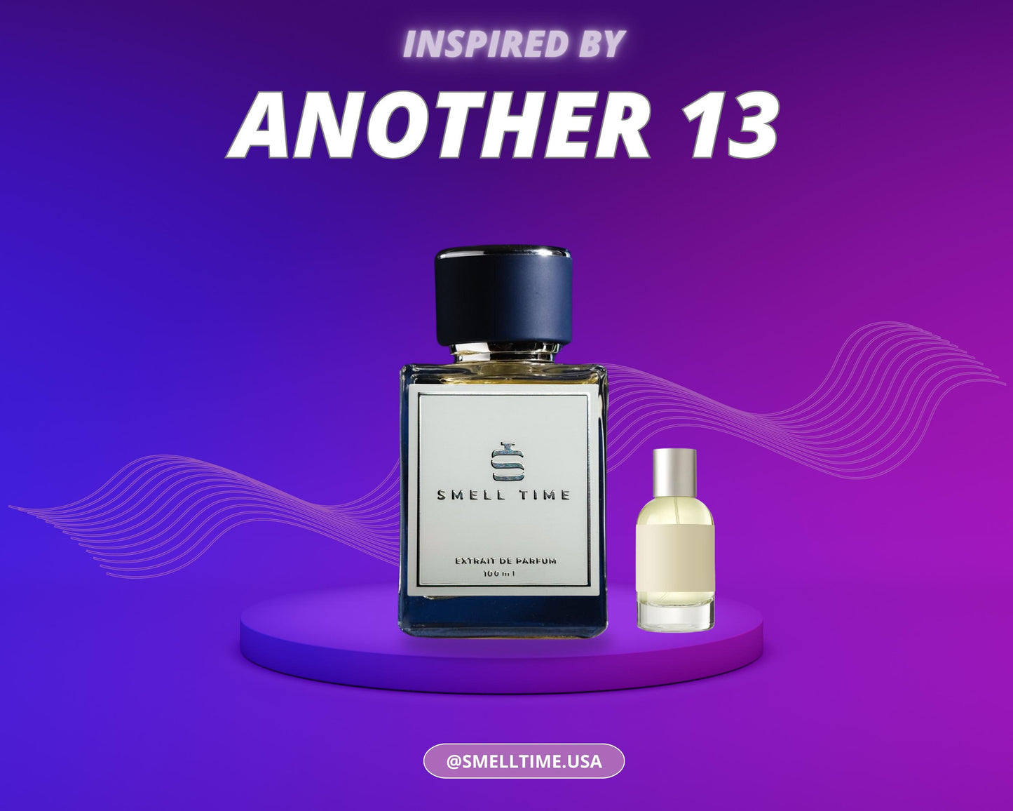 Another 13 Inspired Perfume | Ambroxan Musk Woody Scent | Long Lasting Extrait de Parfum & Perfume Oil | Niche Handmade Fragra | Smell Time