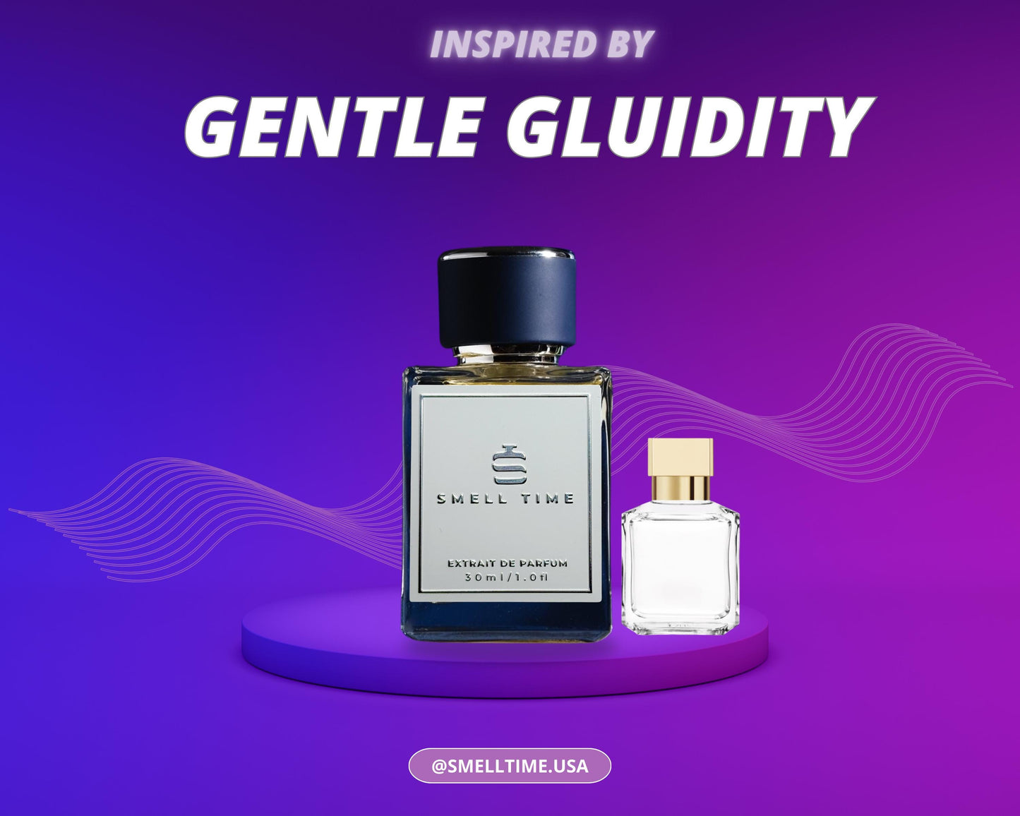 Gentle Fluidity Inspired Fragrance | Sweet Vanilla, Powdery and Musky Scent | Long-Lasting & Handmade