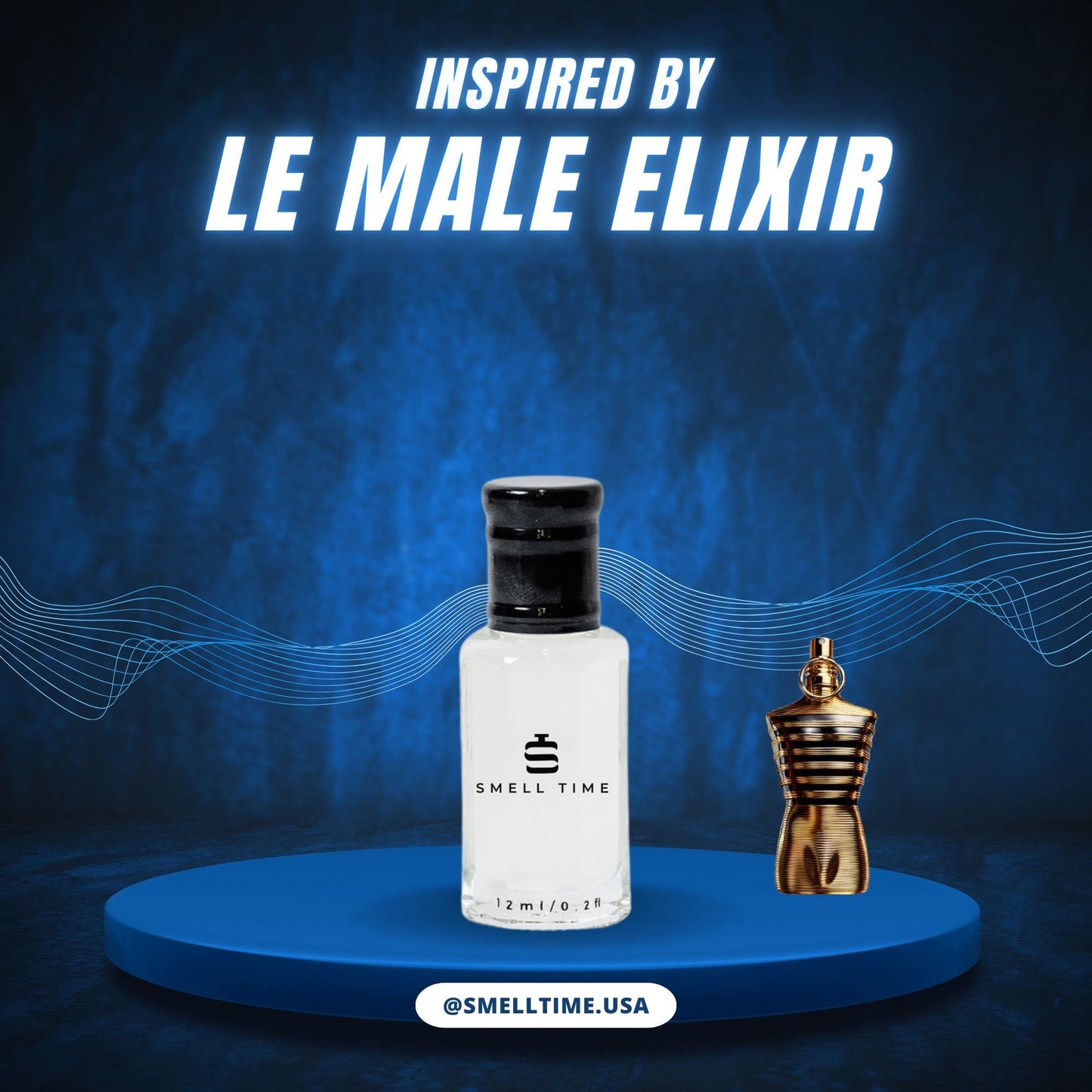Le Male Inspired Fragrance | Sweet, Vanilla & Honey Blend | Smell Time USA