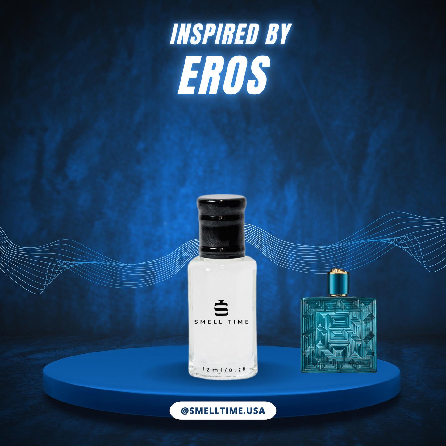 Eros Perfume β Fresh Citrus Aromatic Fragrance with Green Apple, Vanilla and Amber