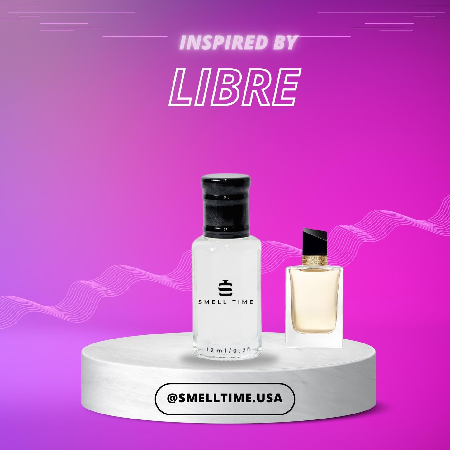 Libre Inspired Fragrance | Lavender, Citrus & Vanilla Blend | Smell Time USA