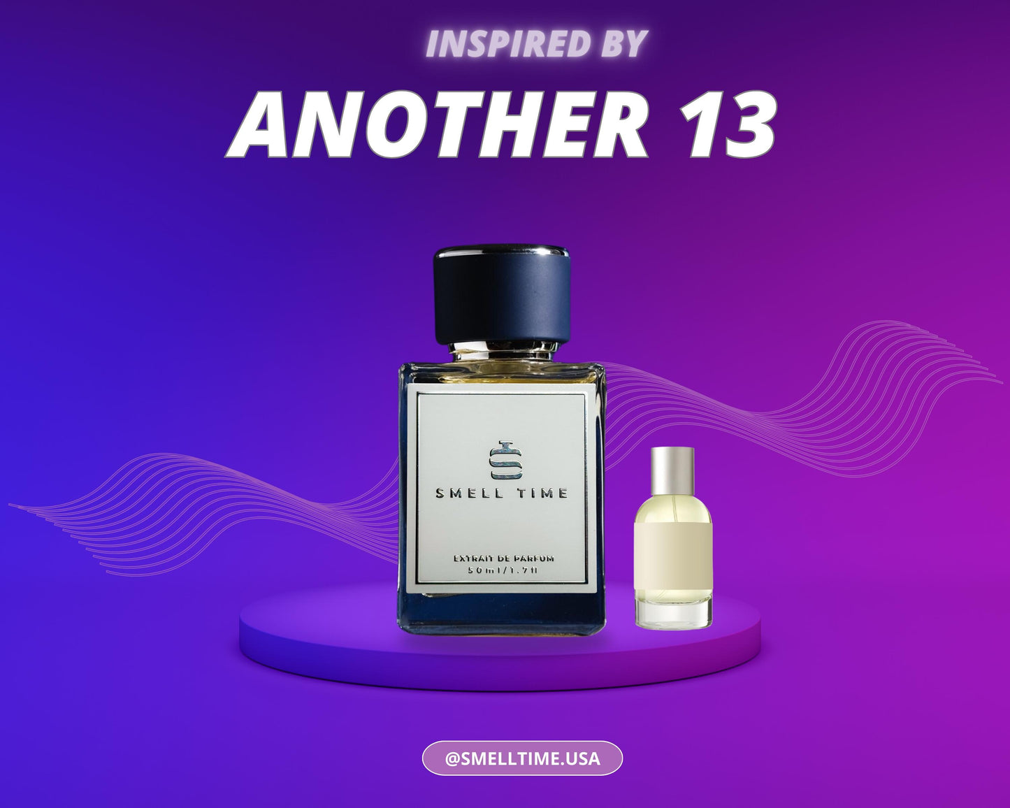 Another 13 Inspired Perfume | Ambroxan Musk Woody Scent | Long Lasting Extrait de Parfum & Perfume Oil | Niche Handmade Fragra | Smell Time