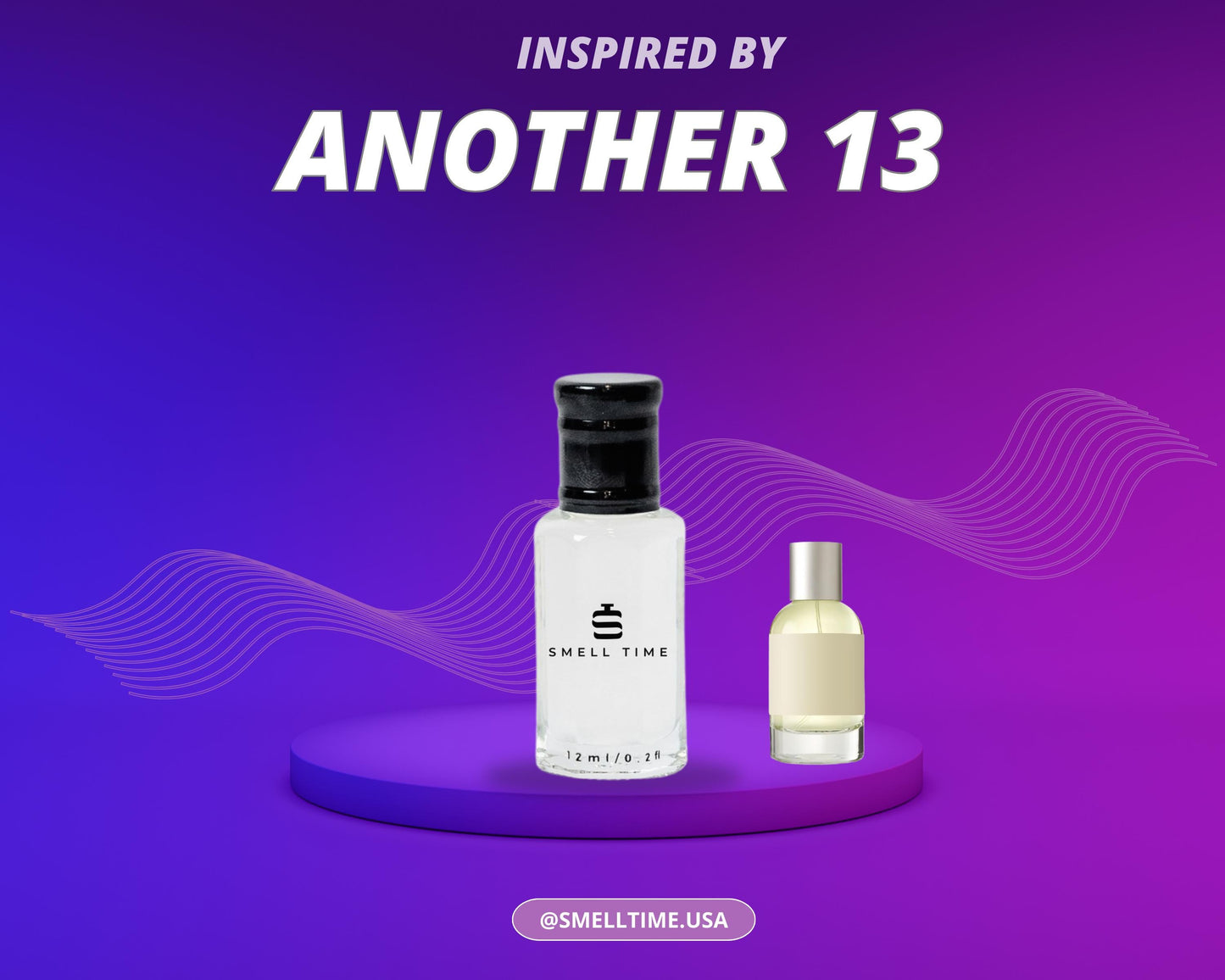 Another 13 Inspired Perfume | Ambroxan Musk Woody Scent | Long Lasting Extrait de Parfum & Perfume Oil | Niche Handmade Fragra | Smell Time