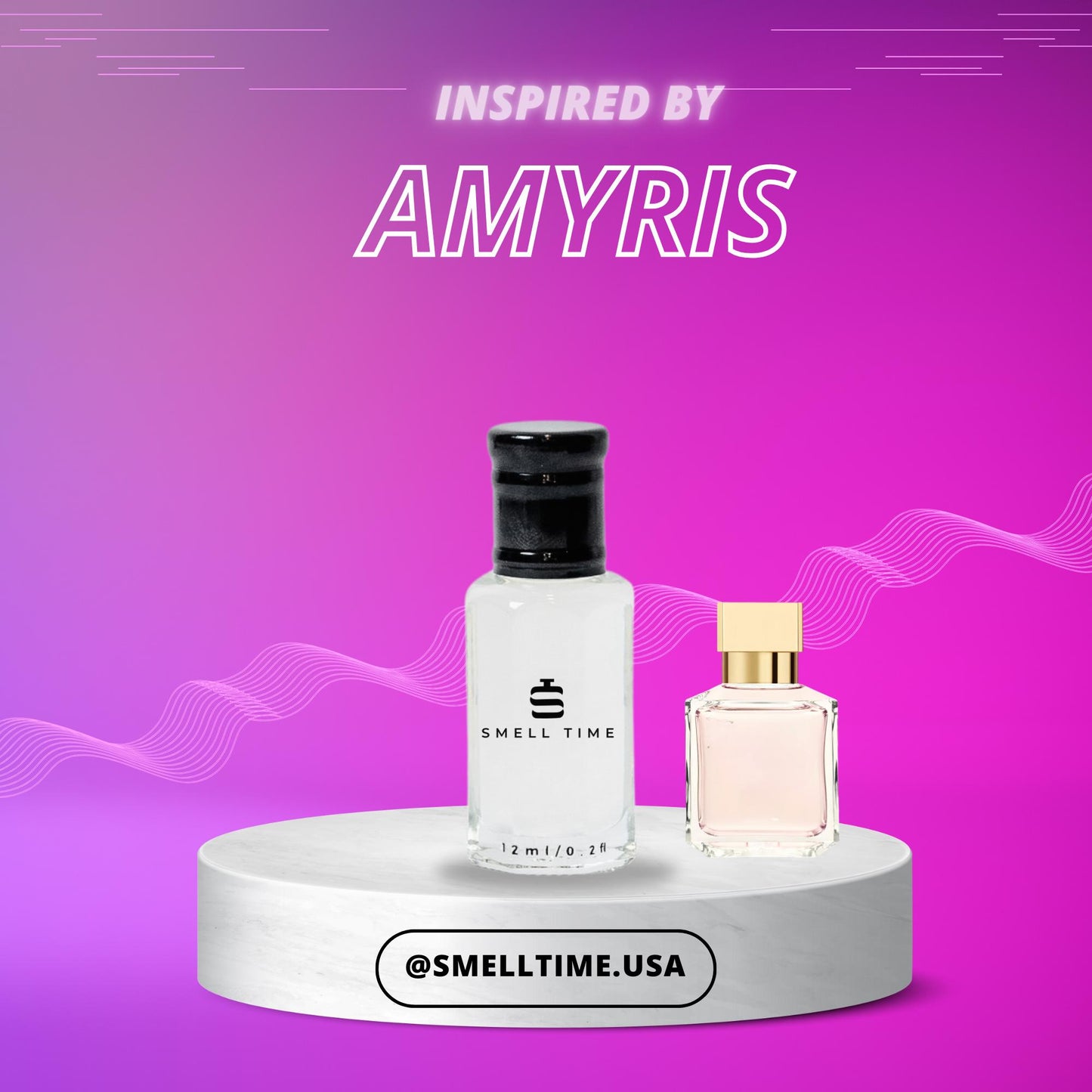 Amyris Inspired Fragrance | Woody, Citrusy Powdery | Long-Lasting & Handmade | Smell Time USA
