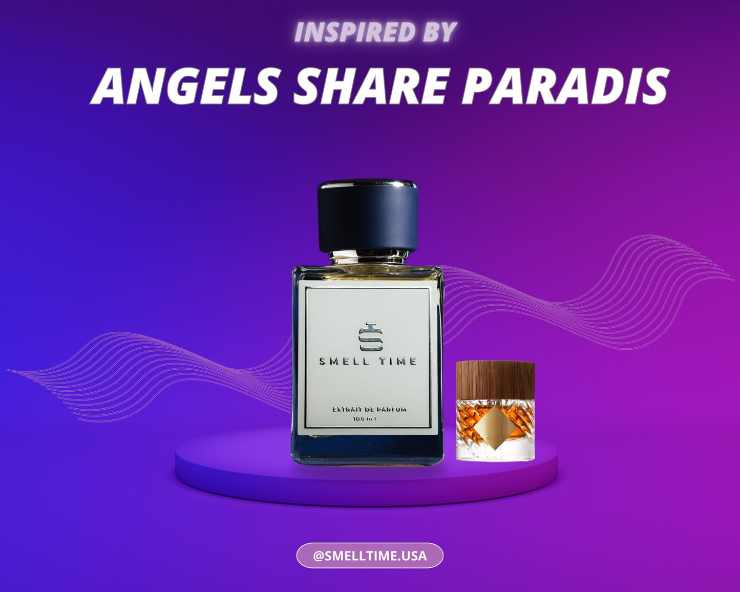 Angels' Share PARADIS 2025 Inspired Fragrance | Cognac, Vanilla, and Cinnamon | Long-Lasting and Handmade | Smell Time USA