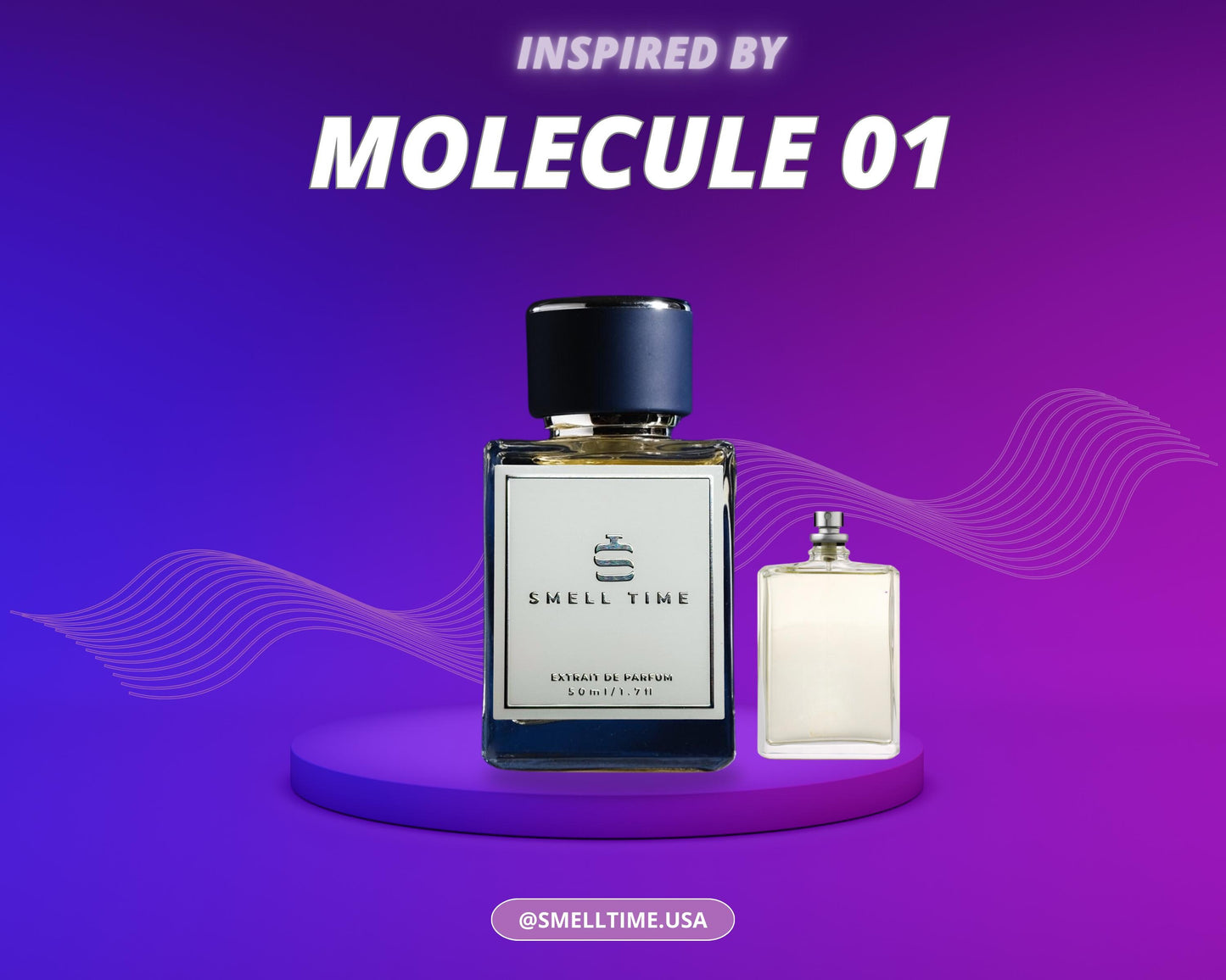Molecule 01 Inspired Perfume | Woody Musky Amber Scent | Long Lasting Handmade Fragrance