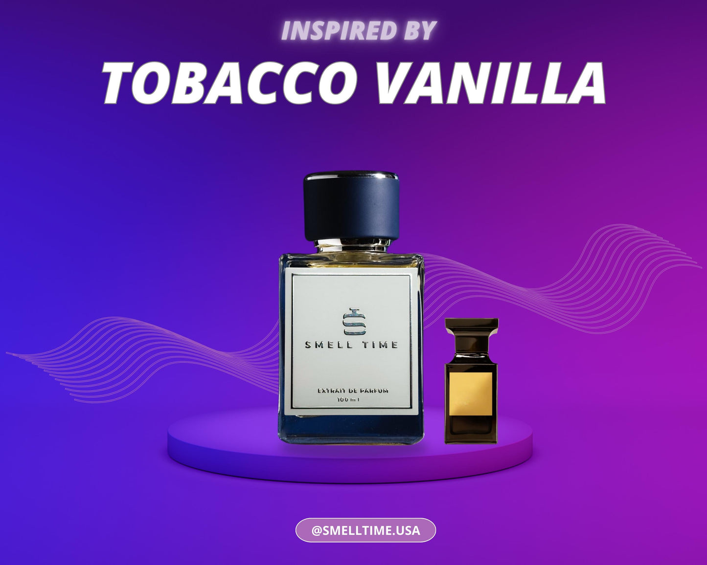 Tobacco Vanilla Inspired Fragrance | Warm, Sweet & Spicy Blend | Smell Time USA