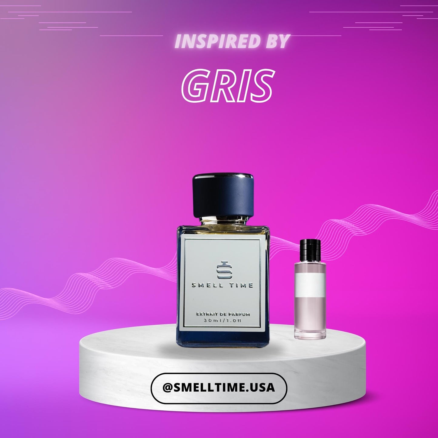 Gris Inspired Perfume | Sophisticated Unisex Fragrance | Long-Lasting Woody Floral Scent | Luxury Eau de Parfum & Perfume Oil