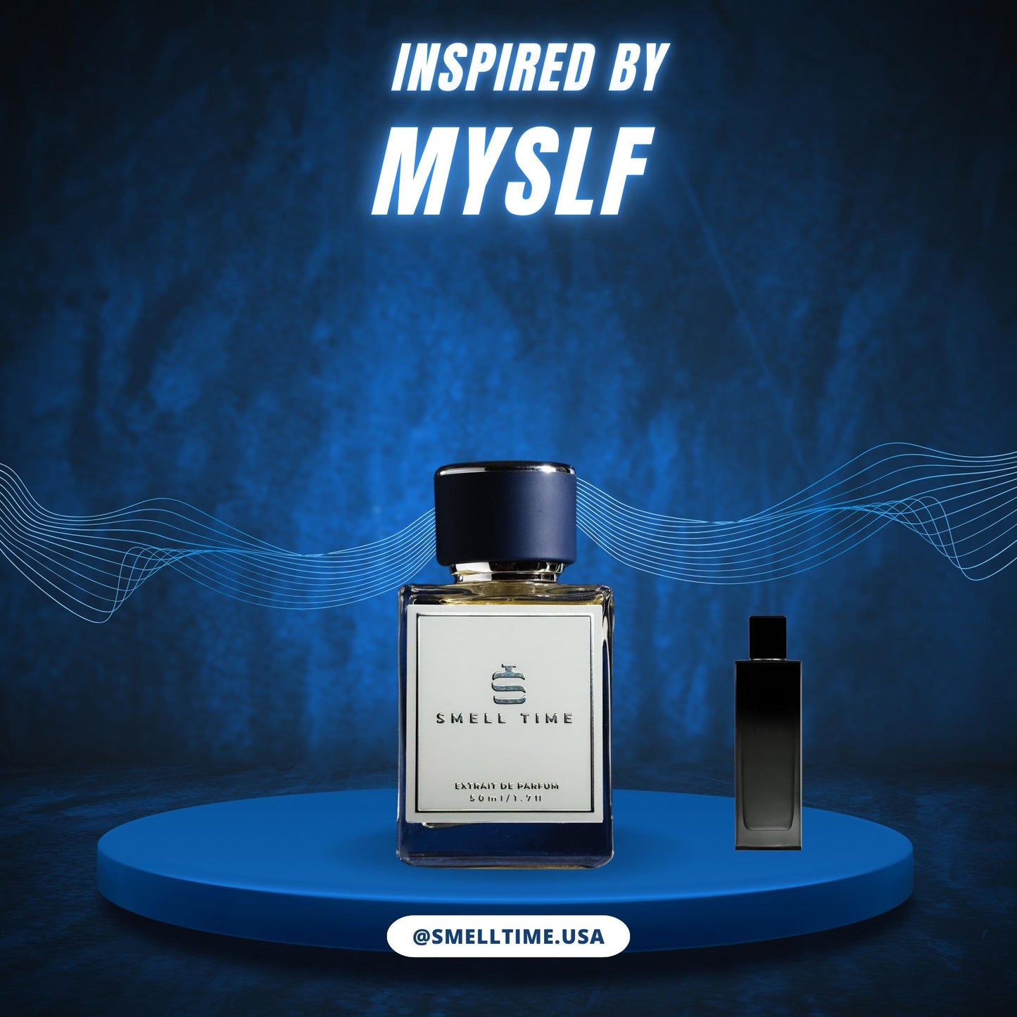 MYSLF Perfume β Bold Woody Spicy Floral Fragrance with Bourbon Vanilla, Amber and Patchouli