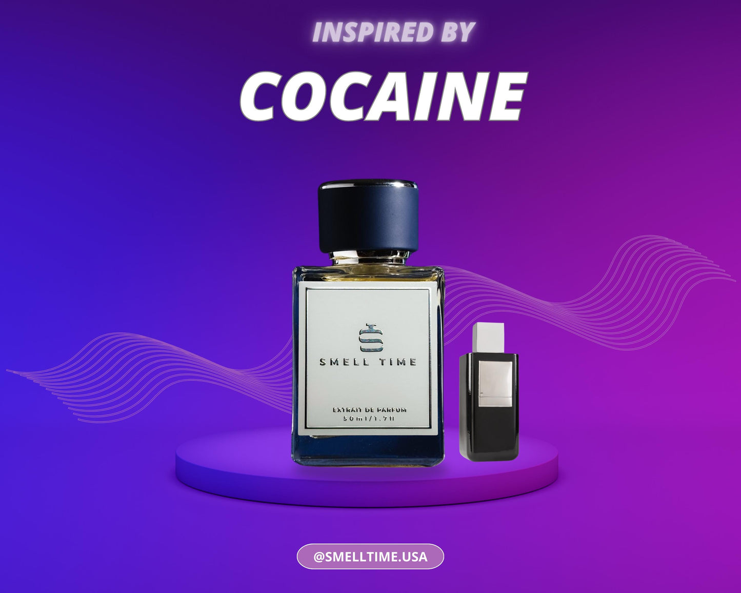 Cocainne Inspired Perfume | Sweet Floral Vanilla Scent | Long-Lasting Handmade Fragrance | Extrait de Parfum & Oil