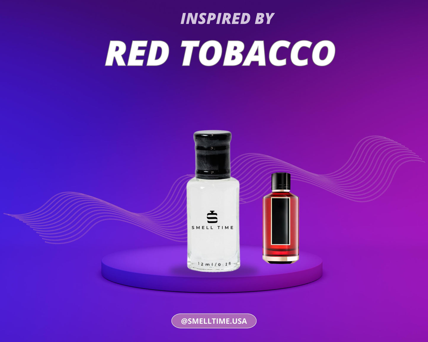 Red Tobacco Perfume – Warm Spicy Woody Fragrance with Tobacco, Oud, Madagascar Vanilla and Amber