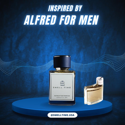Alfred for Men Inspired Perfume | Fresh Aromatic Woody Scent | Long-Lasting Masculine Fragrance | Smell Time USA