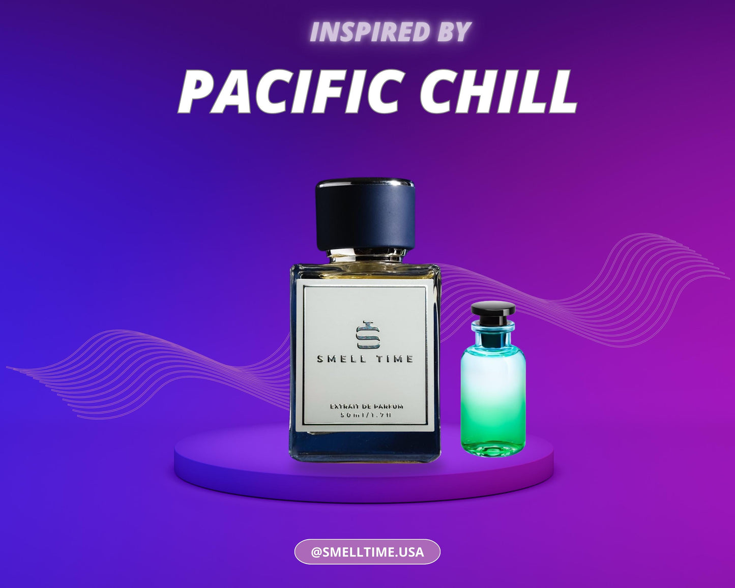 Pacific Chill Inspired Fragrance | Citrus, Fruity & Aromatic Blend | Smell Time USA