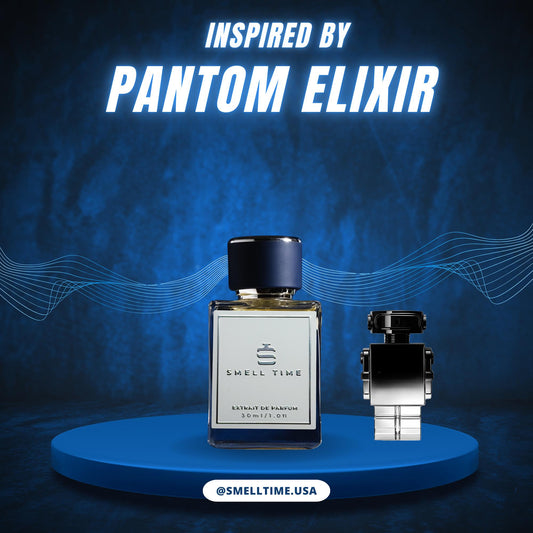 Phantom Elixir Inspired Fragrance | Vanilla, Marine, and Oud | Long-Lasting and Handmade | Smell Time USA