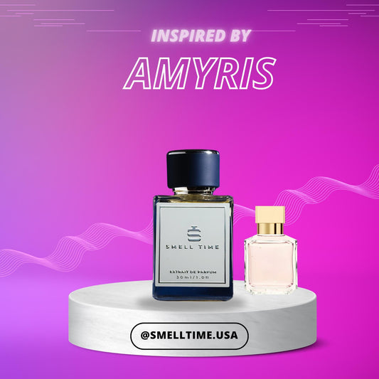 Amyris Inspired Fragrance | Woody, Citrusy Powdery | Long-Lasting & Handmade | Smell Time USA