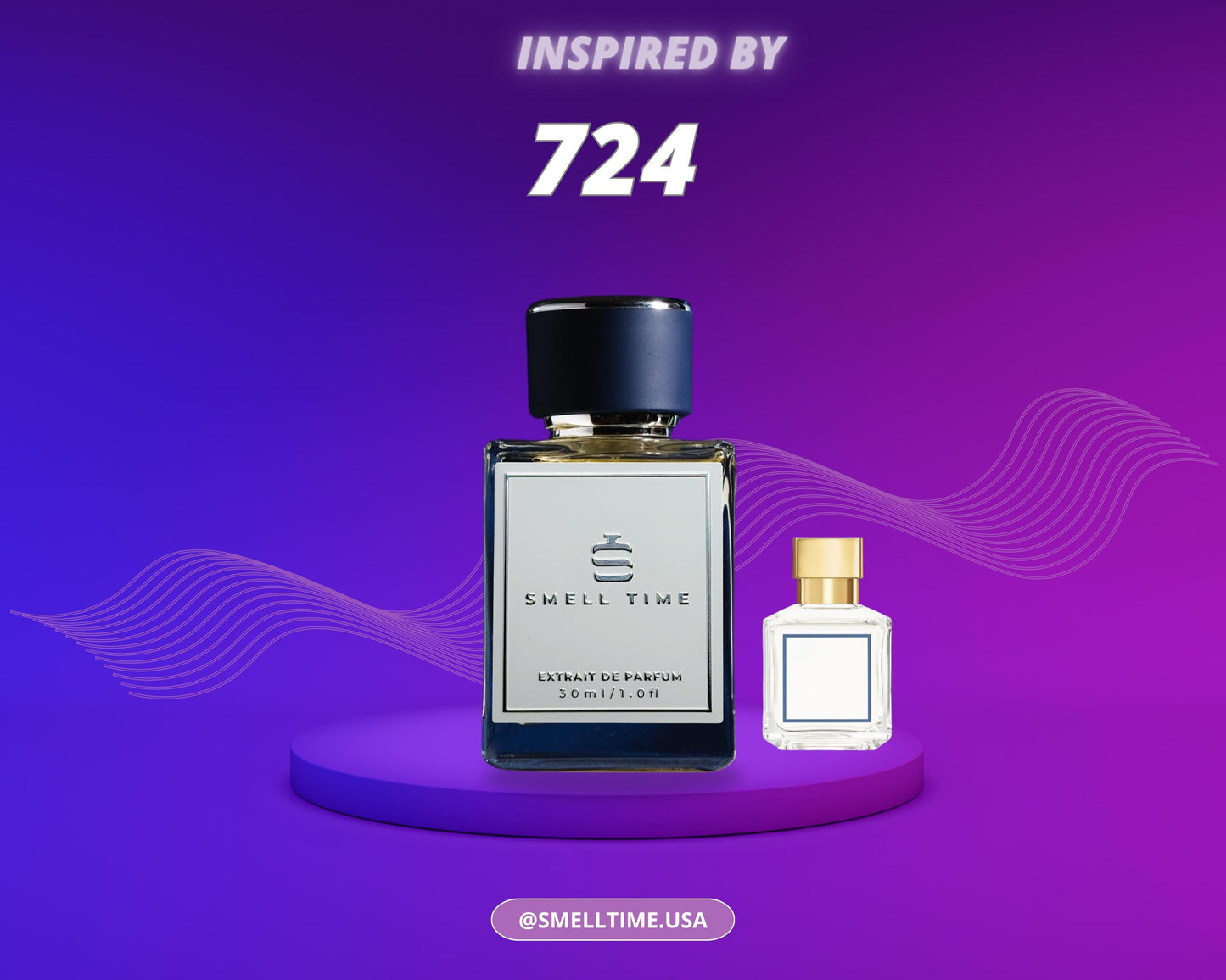 724 Inspired Fragrance – White Floral, Musky, Fresh Scent | Natural, Vegan & Long-Lasting Perfume
