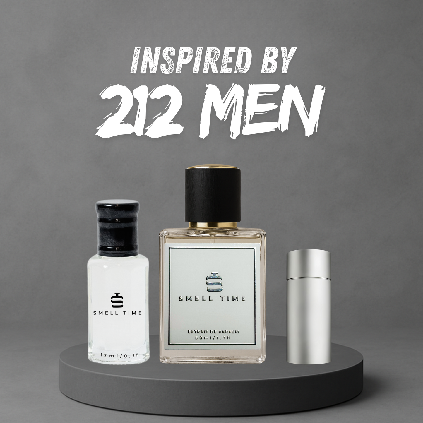 212 Men Inspired Fragrance | Citrus Green Woody Scent | Fresh & Spicy Cologne | Smell Time USA