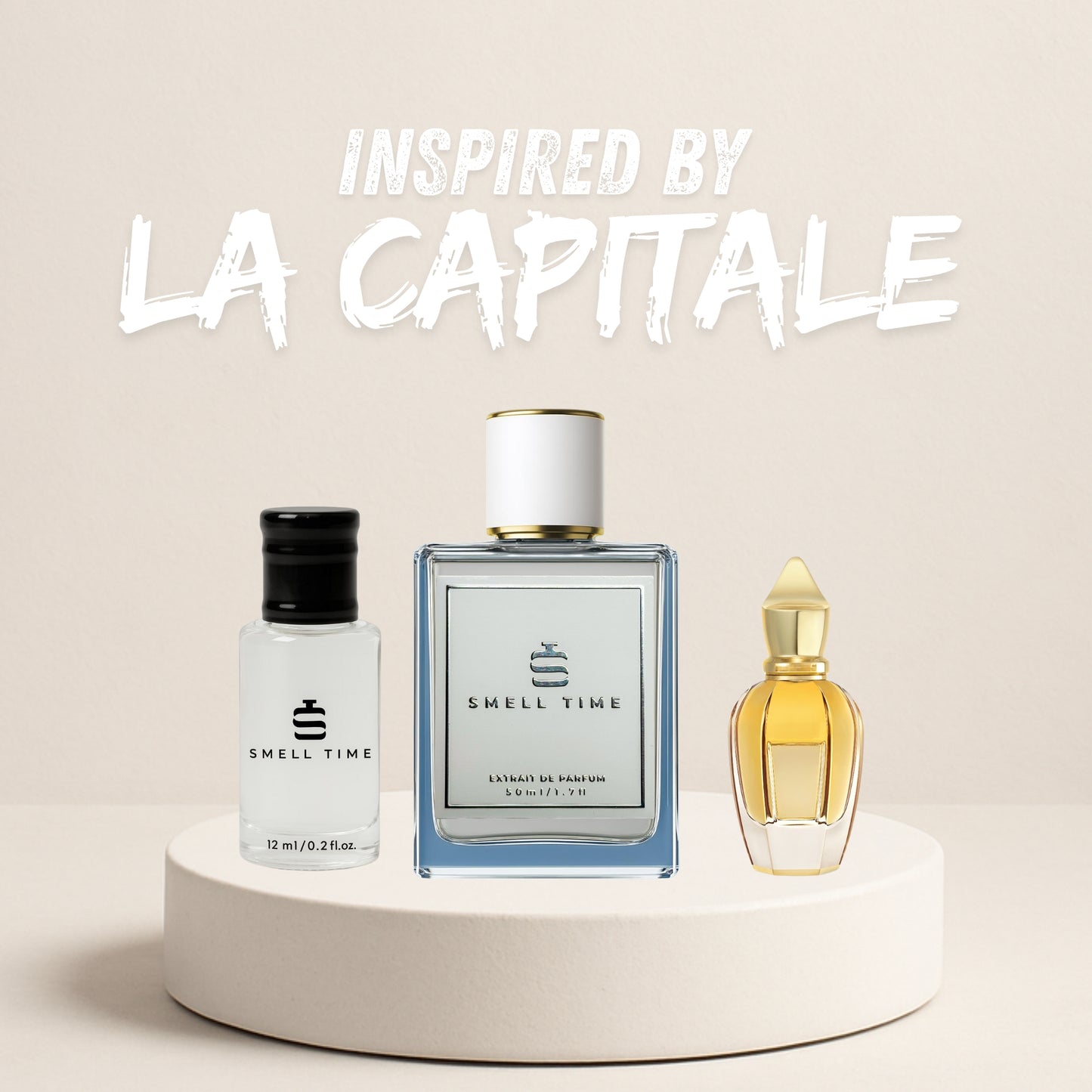 La Capitale Inspired Fragrance | Fruity, Sweet  Amber | Long-Lasting & Handmade | Smell Time USA