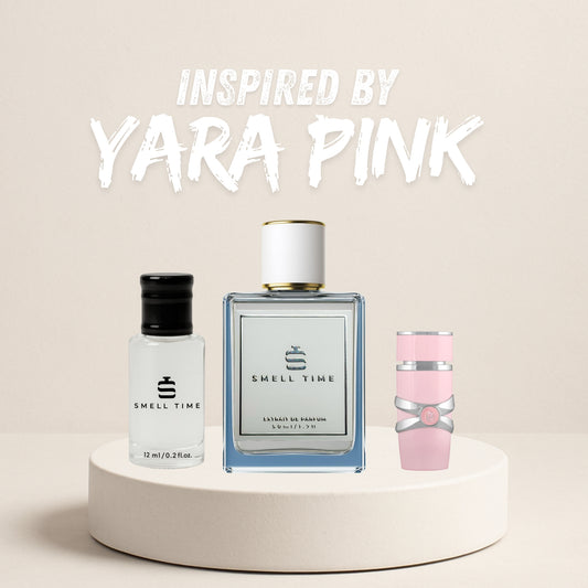 Yara Pink Inspired Perfume | Sweet Tropical Vanilla Scent | Long-Lasting Feminine Fragrance | Smell Time USA