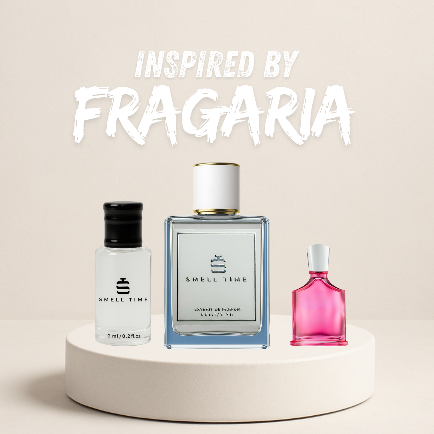 Fragaria Inspired Fragrance | Strawberry, Violet, and Cedarwood | Long-Lasting and Handmade | Smell Time USA