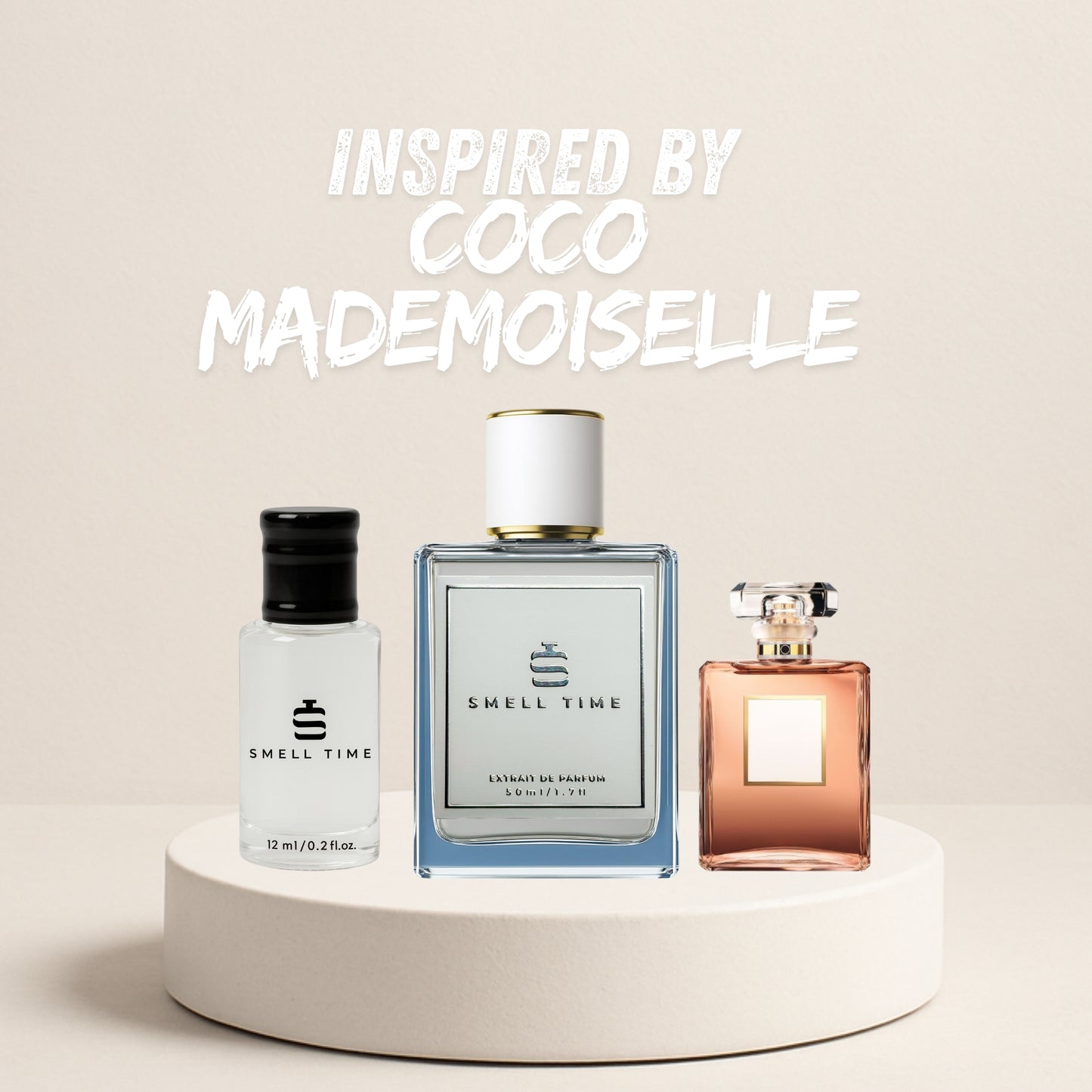 Coco Mademoiselle Inspired Fragrance | Citrus, Woody, and Floral | Long-Lasting and Handmade | Smell Time USA