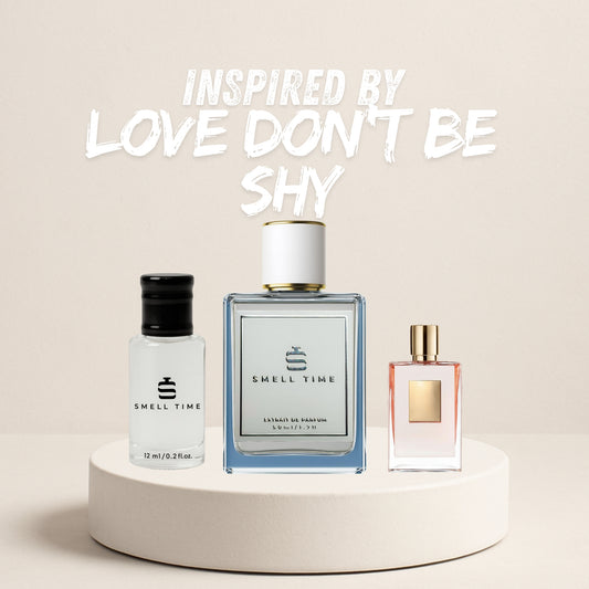 Love Don’t Be Shy Inspired Fragrance | Sweet, Floral & Vanilla Blend | Smell Time USA