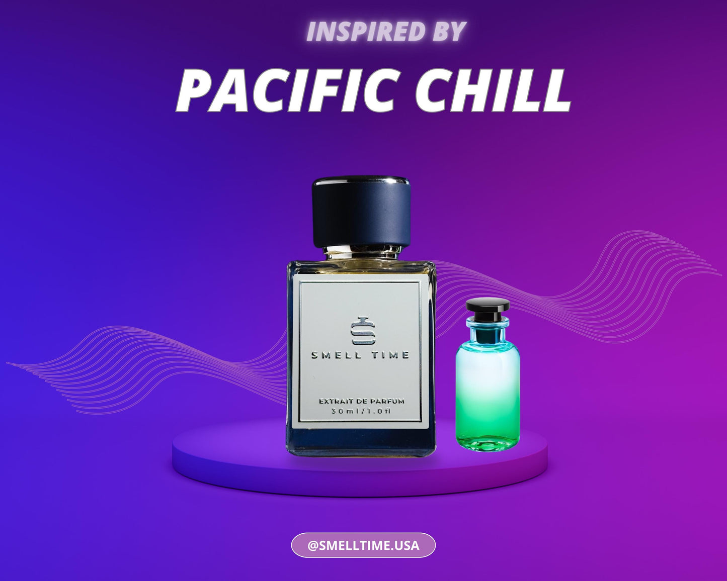 Pacific Chill Inspired Fragrance | Citrus, Fruity & Aromatic Blend | Smell Time USA