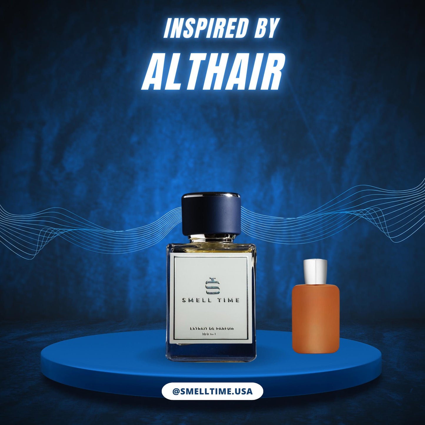 Althair Inspired Perfume Oil | Warm Vanilla , Woody Amber | Long-Lasting & Handmade | Smell Time USA