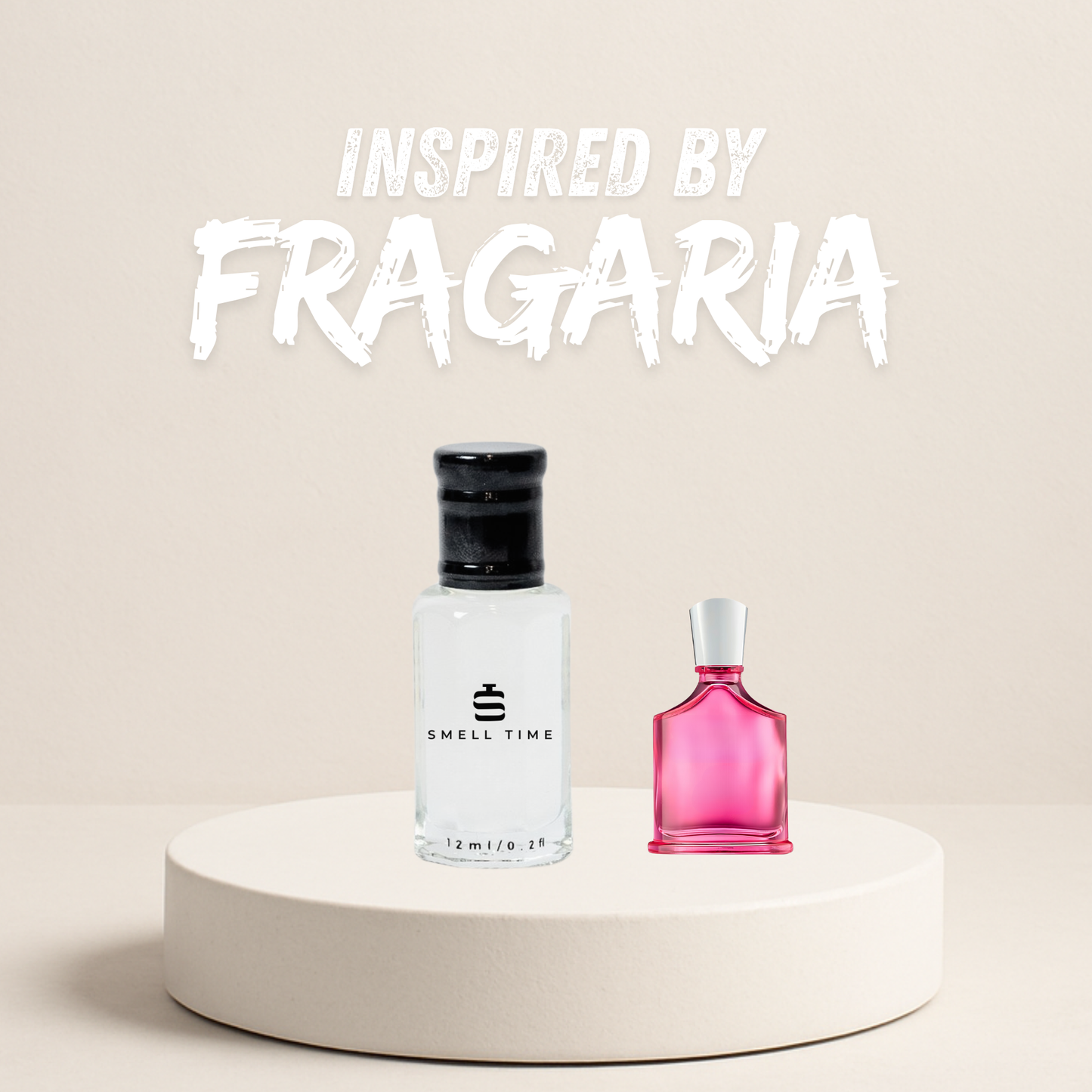 Fragaria Inspired Fragrance | Strawberry, Violet, and Cedarwood | Long-Lasting and Handmade | Smell Time USA