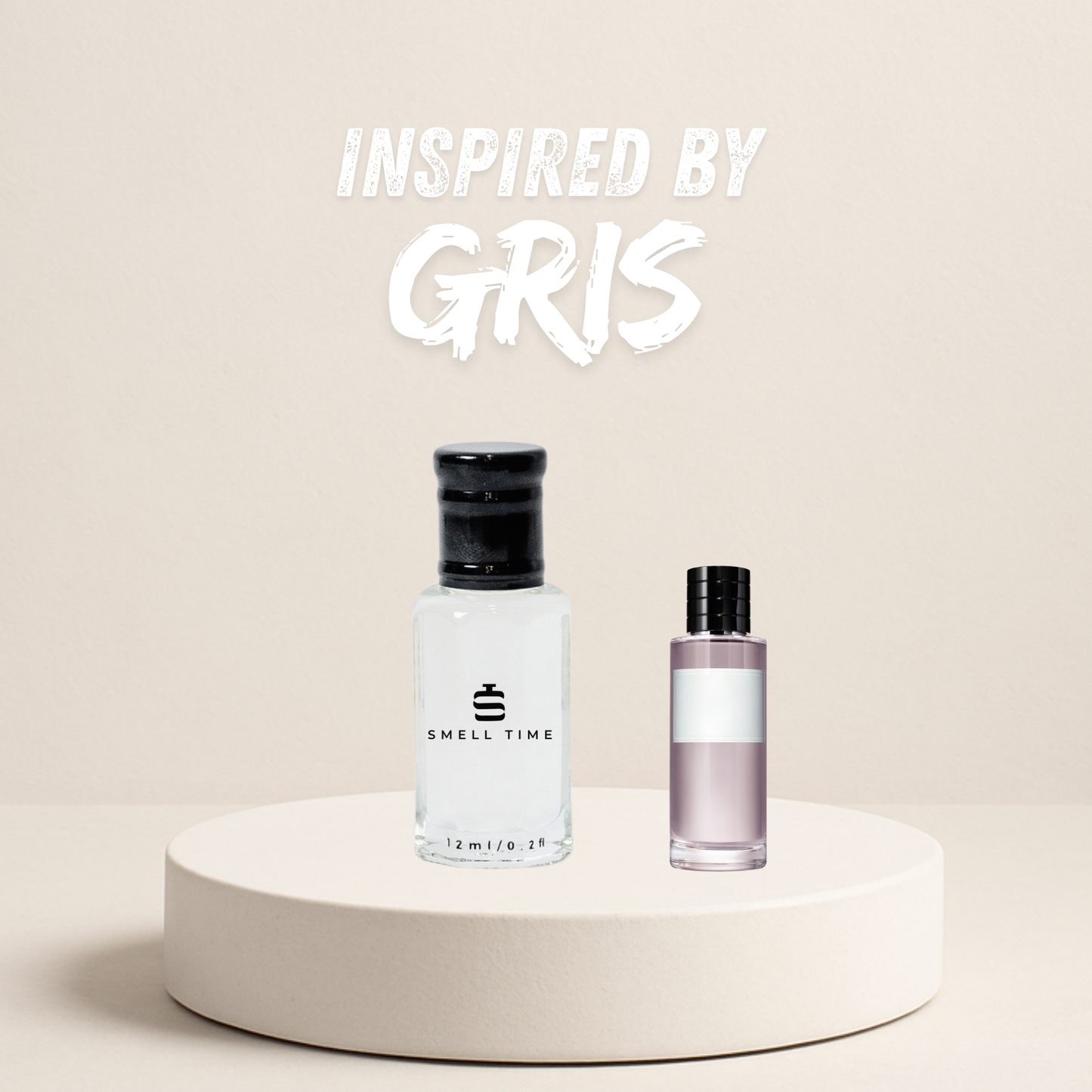 Gris Inspired Perfume | Sophisticated Unisex Fragrance | Long-Lasting Woody Floral Scent | Luxury Perfume Oil