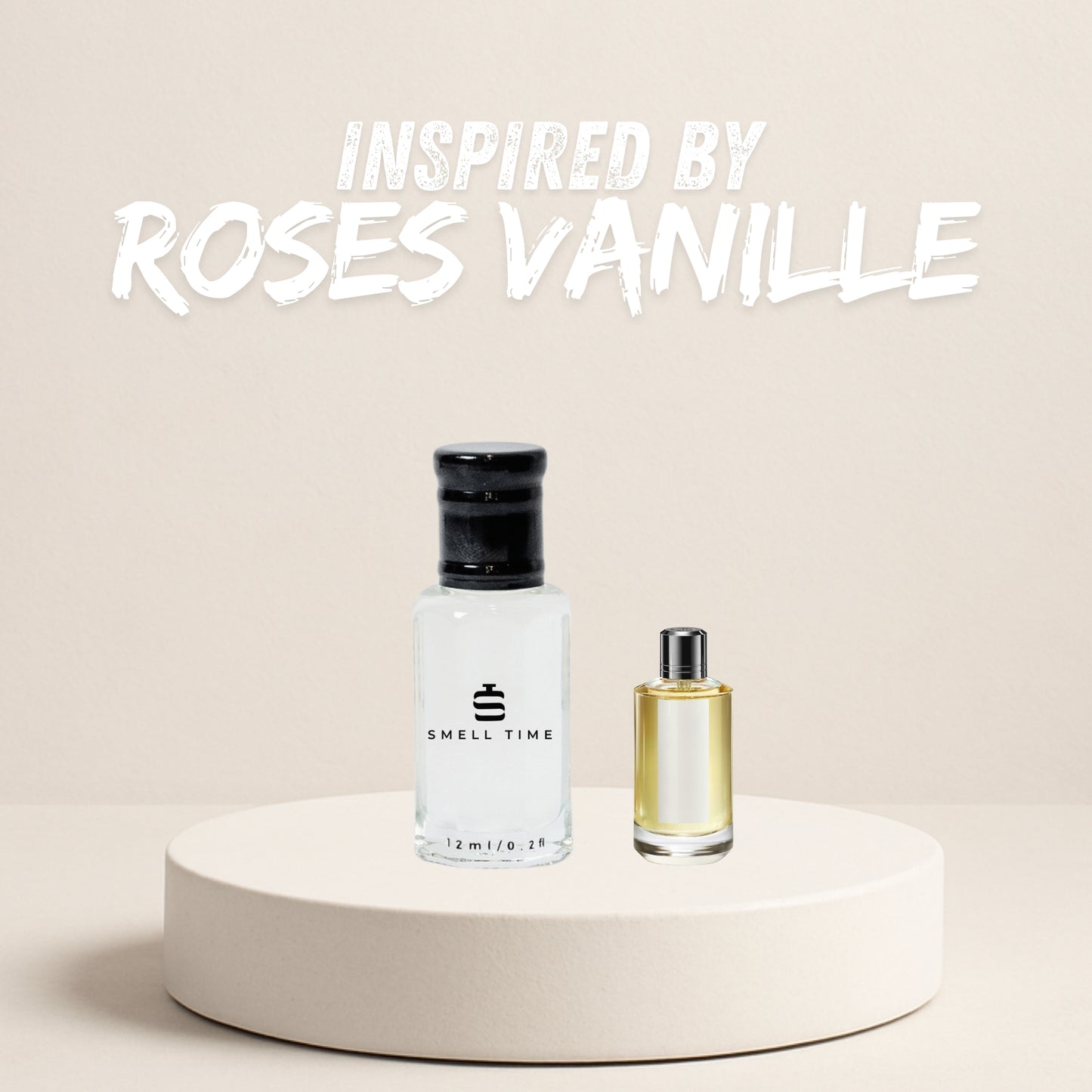 Roses Vanille Inspired Fragrance | Sweet, Floral & Vanilla Blend | Smell Time USA