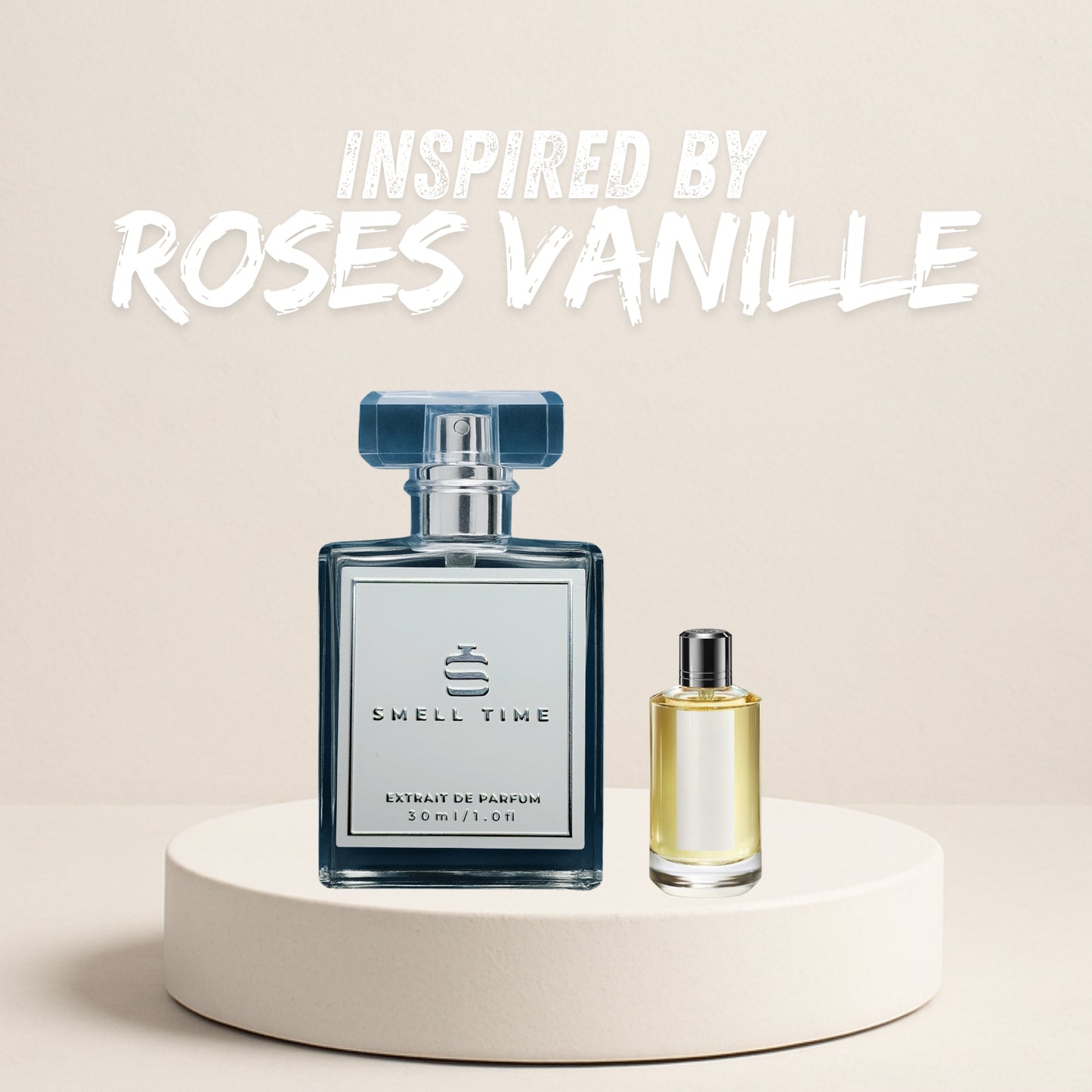 Roses Vanille Inspired Fragrance | Sweet, Floral & Vanilla Blend | Smell Time USA