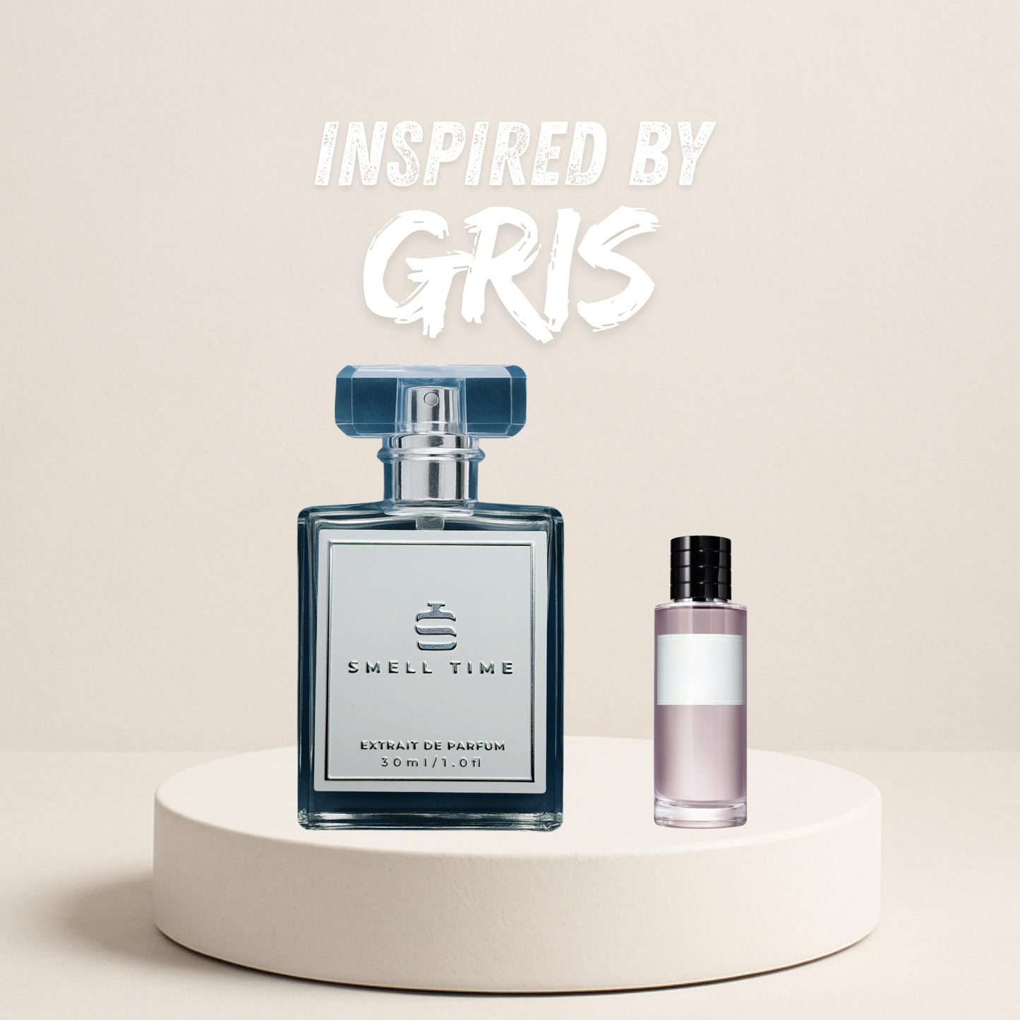 Gris Inspired Perfume | Sophisticated Unisex Fragrance | Long-Lasting Woody Floral Scent | Luxury Perfume Oil