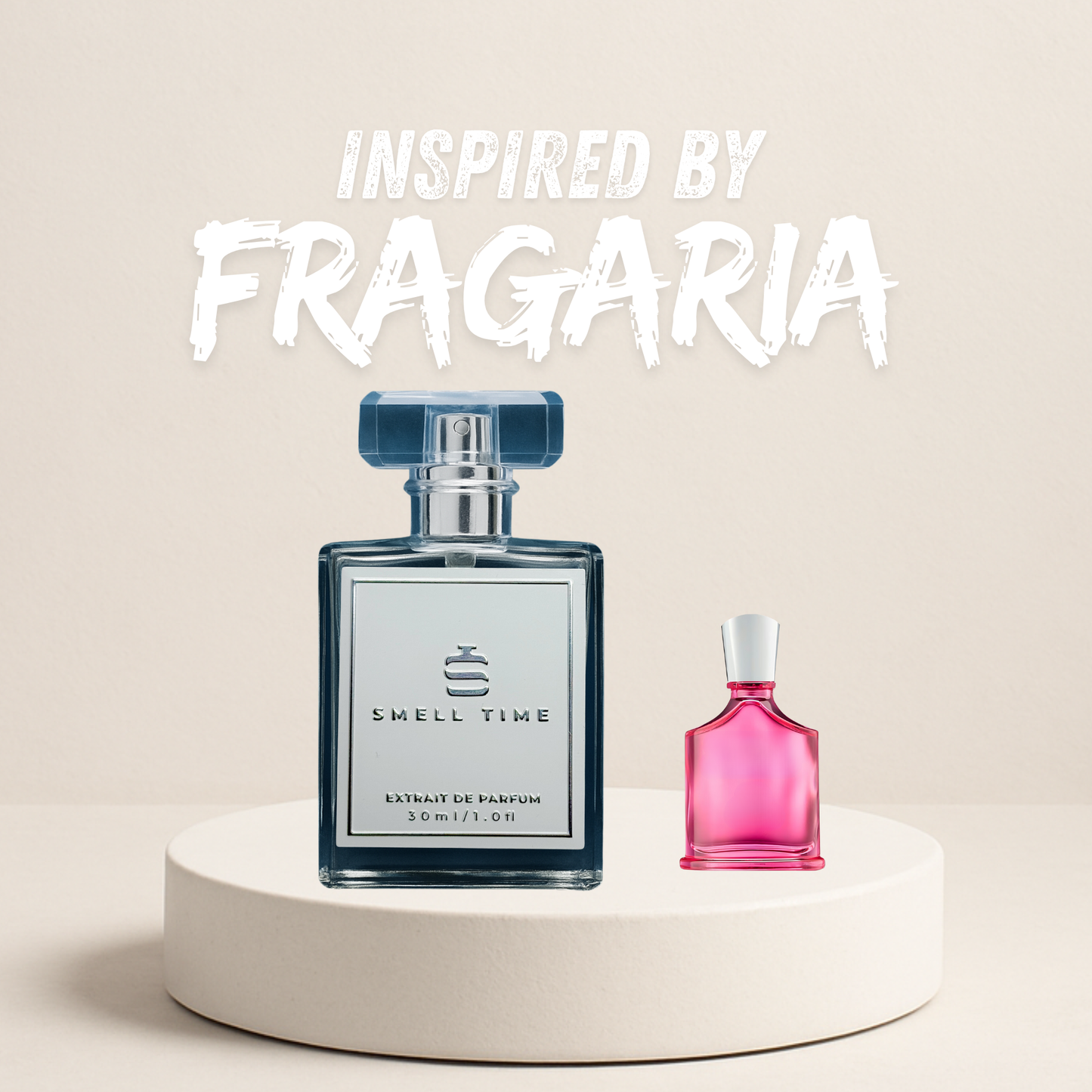 Fragaria Inspired Fragrance | Strawberry, Violet, and Cedarwood | Long-Lasting and Handmade | Smell Time USA