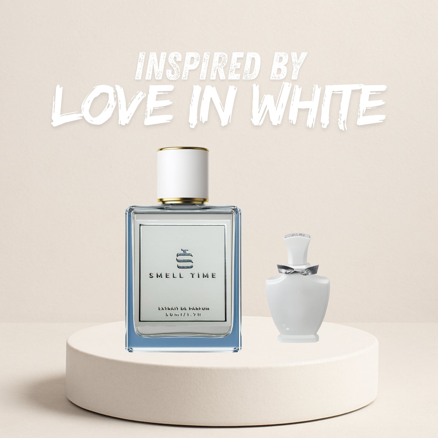 Love in White Inspired Fragrance | Floral, Citrus & Vanilla Blend | Smell Time USA