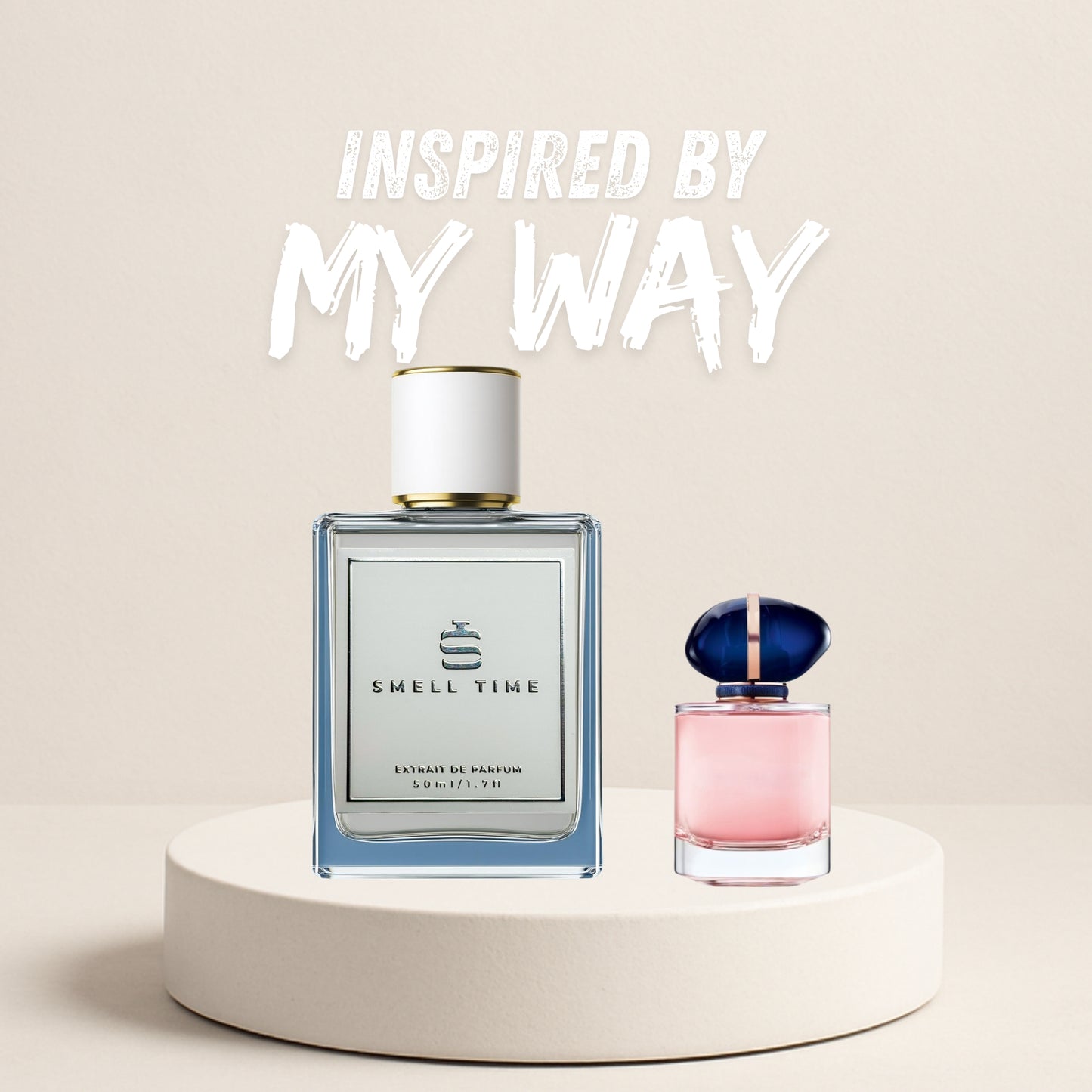 My Way Inspired Fragrance | White Floral, Tuberose & Vanilla Blend | Smell Time USA