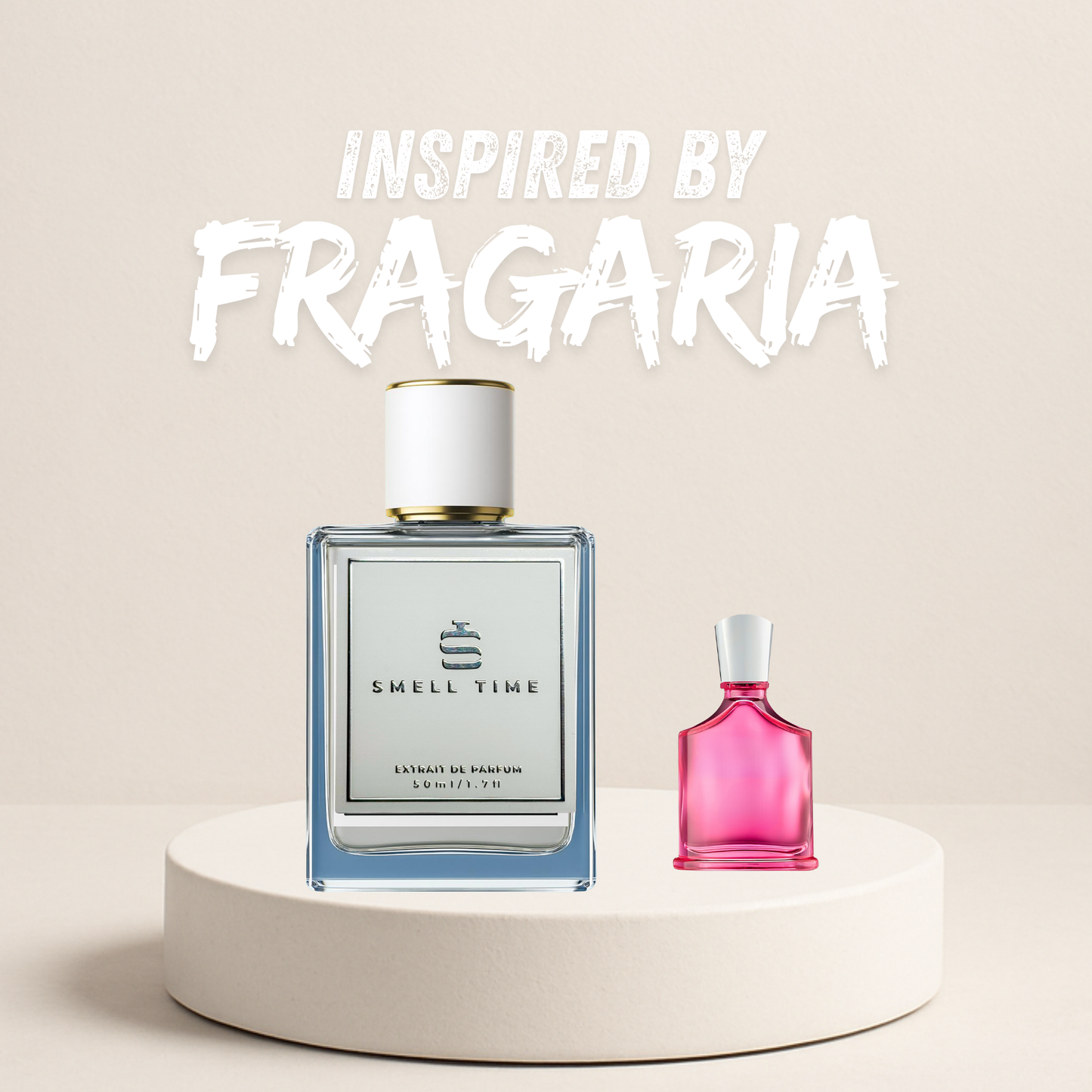 Fragaria Inspired Fragrance | Strawberry, Violet, and Cedarwood | Long-Lasting and Handmade | Smell Time USA