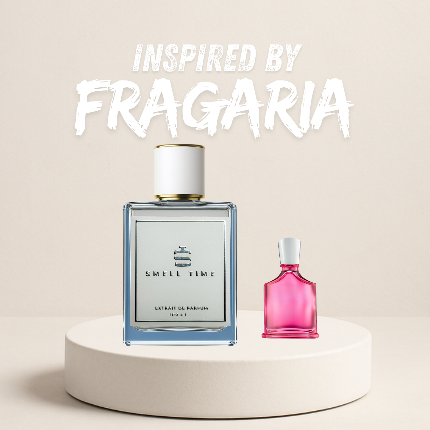Fragaria Inspired Fragrance | Strawberry, Violet, and Cedarwood | Long-Lasting and Handmade | Smell Time USA
