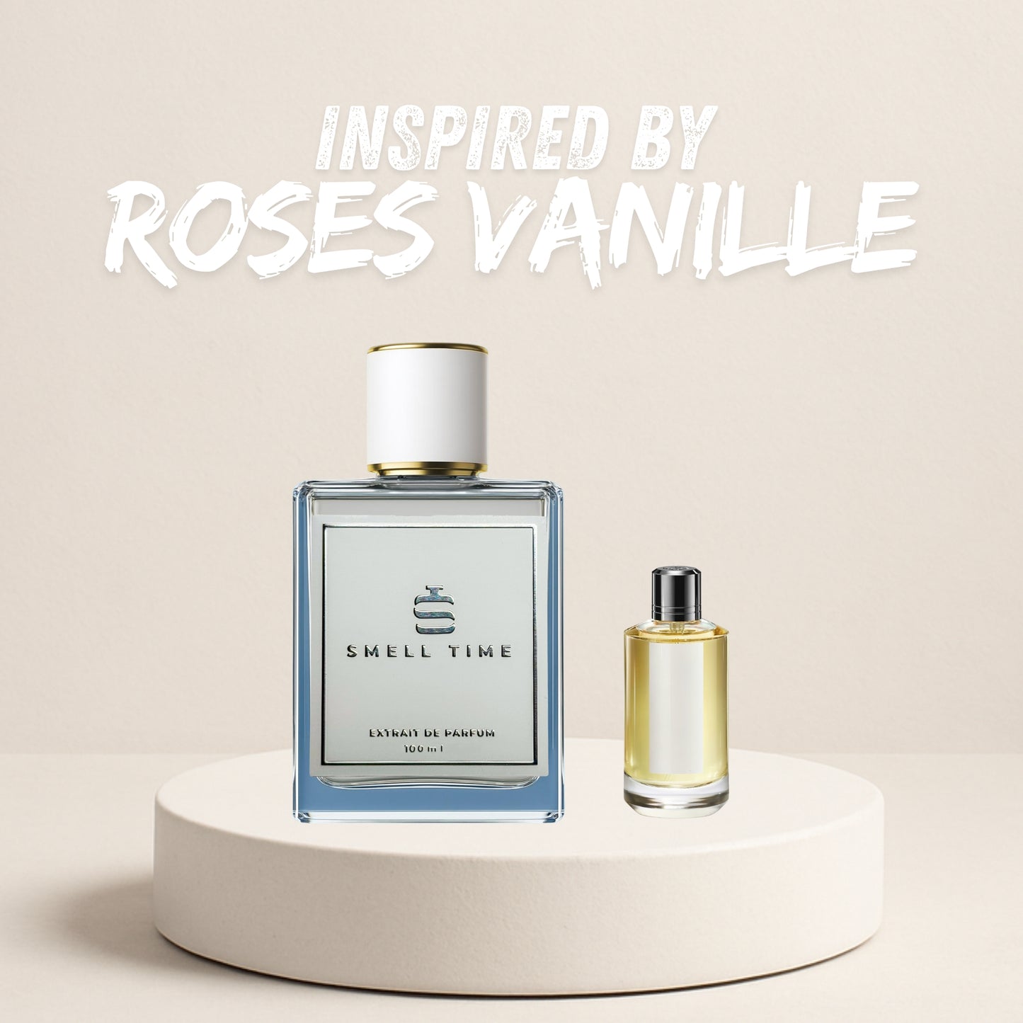 Roses Vanille Inspired Fragrance | Sweet, Floral & Vanilla Blend | Smell Time USA