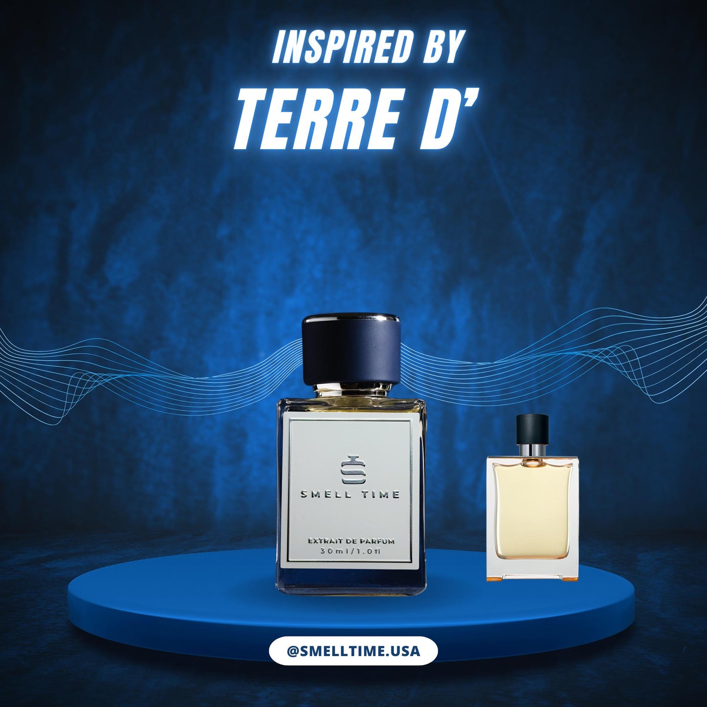 Terre d' Inspired Perfume | Citrus Woody Earthy Scent | Long Lasting Handmade Fragrance | Extrait de Parfum & Oil