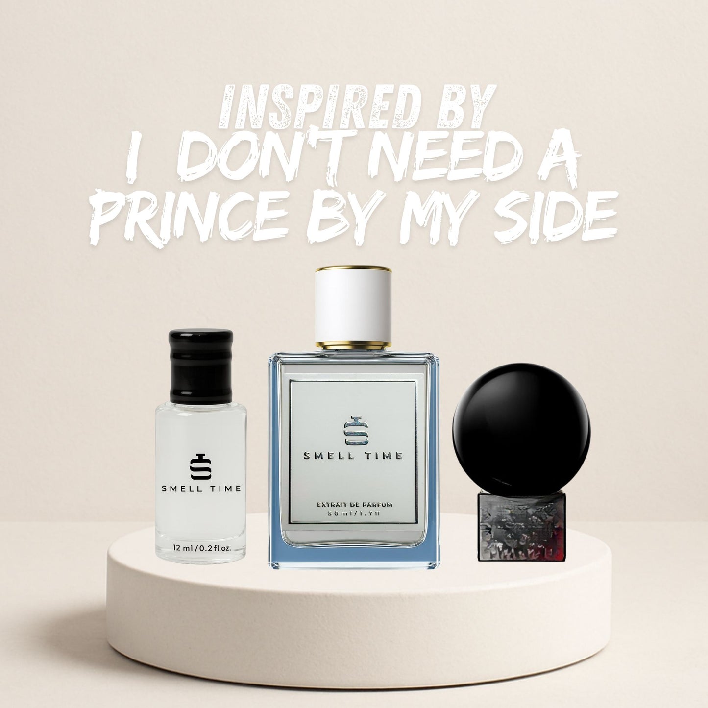 I Don’t Need A Prince By My Side Perfume – Sweet Citrus Vanilla Fragrance with Green Tea, Ginger and Marshmallow