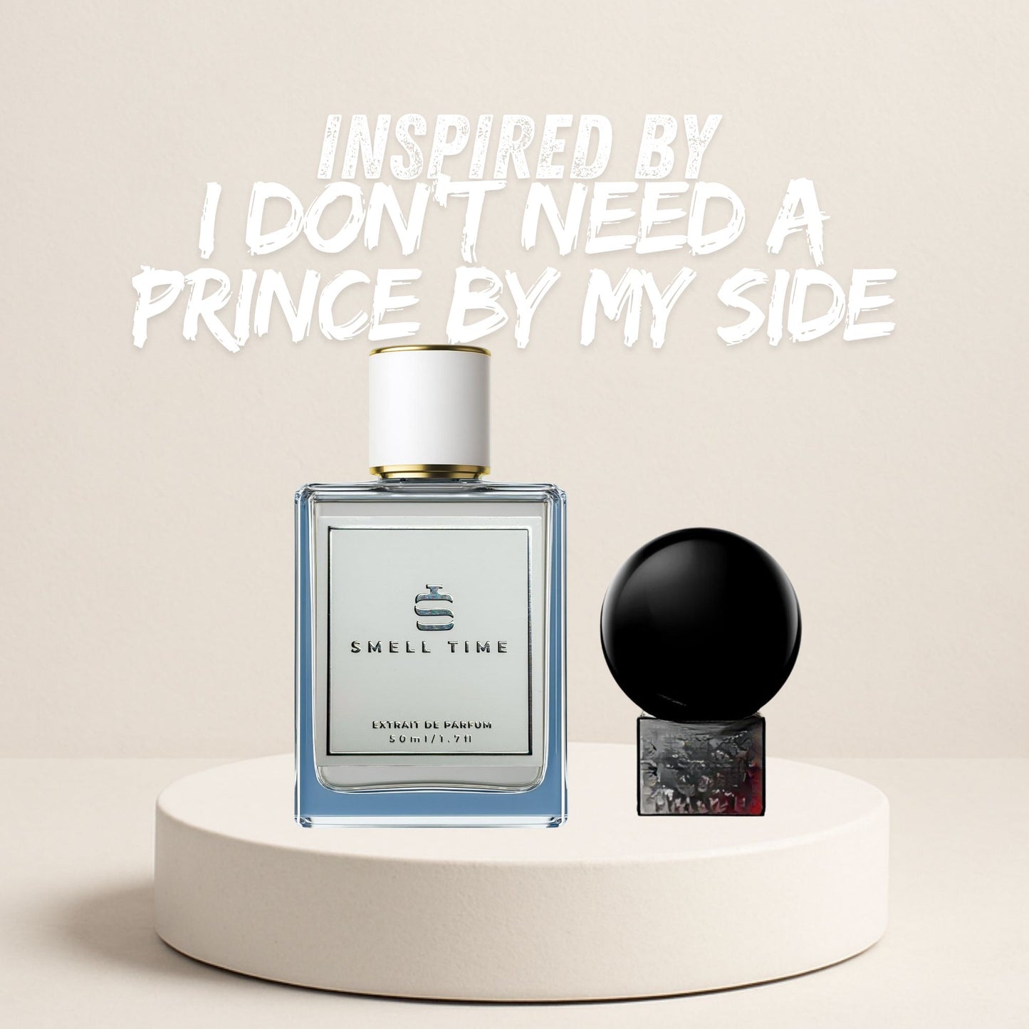 I Don’t Need A Prince By My Side Perfume – Sweet Citrus Vanilla Fragrance with Green Tea, Ginger and Marshmallow