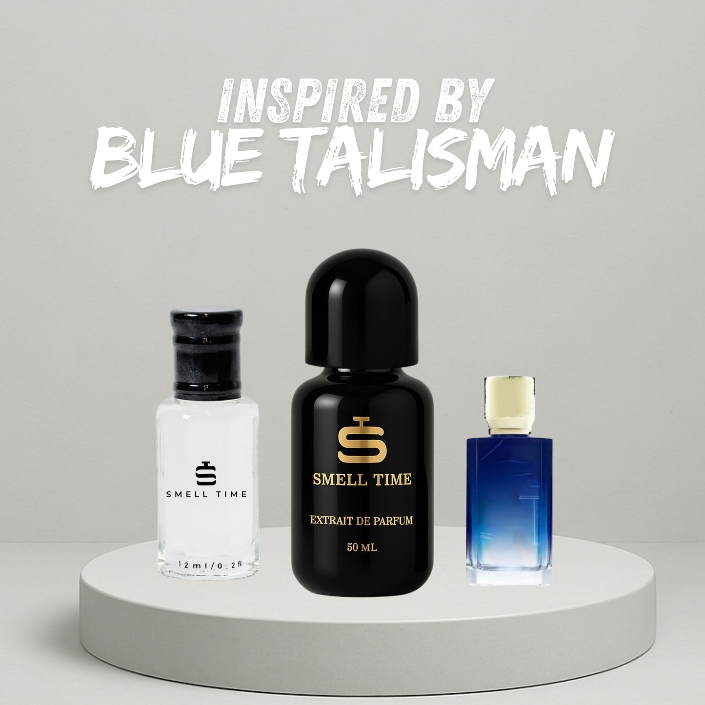 Blue Talisman Inspired Fragrance | Citrusy, Fruity, and Musky | Long-Lasting and Handmade | Smell Time USA