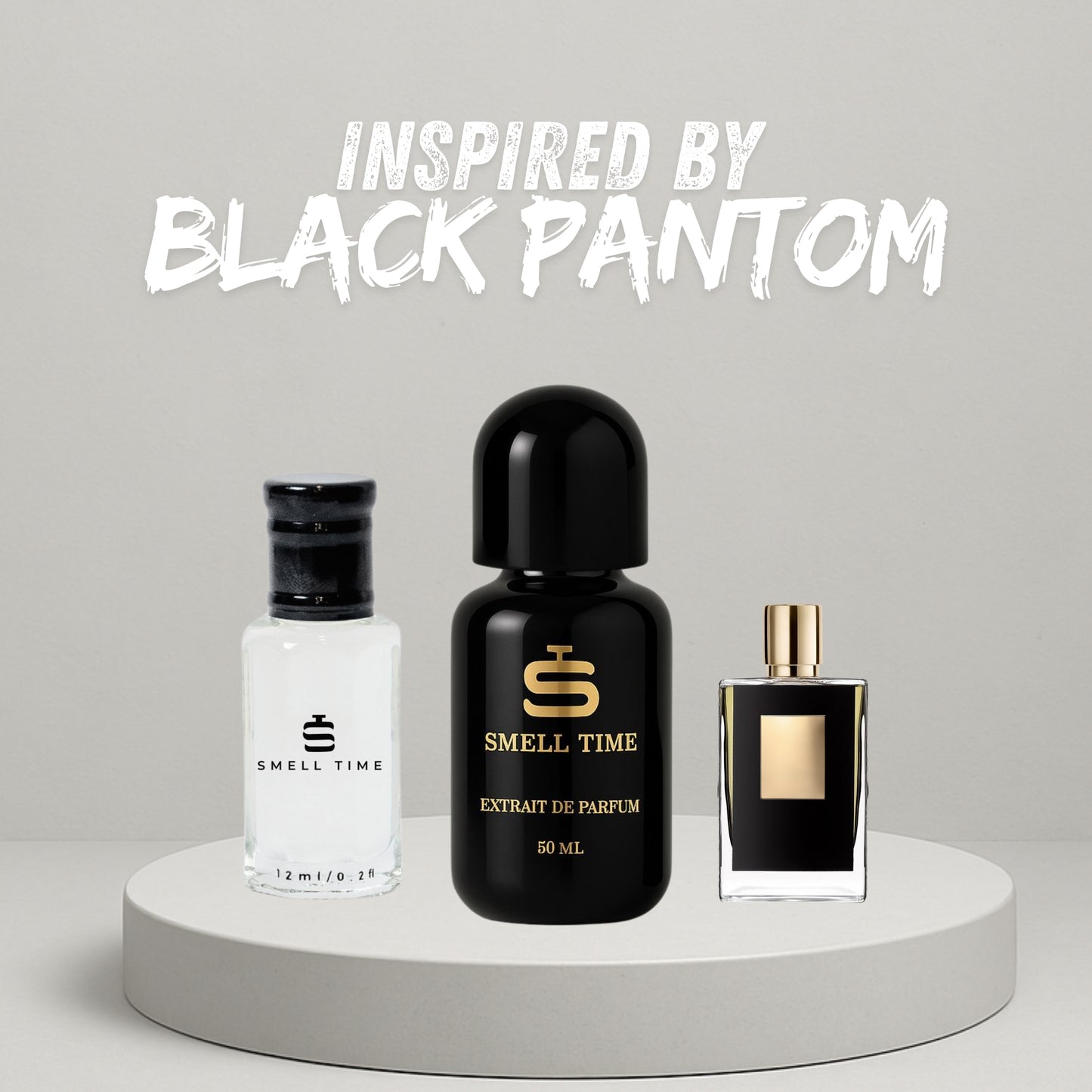 Black Phantom Inspired Fragrance | Sweet, Spicy, and Woody | Long-Lasting and Handmade | Smell Time USA