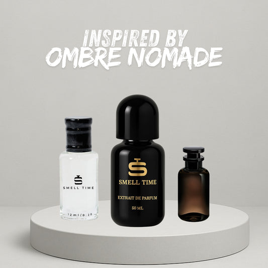 Ombre Nomade Inspired Fragrance | Warm Spicy, Amber Oud & Rose Blend | Smell Time USA