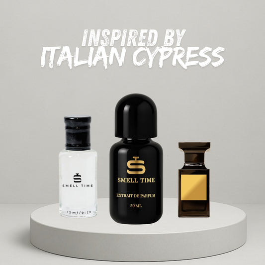 Italian Cypress Inspired Fragrance | Woody & Aromatic Blend | Smell Time USA