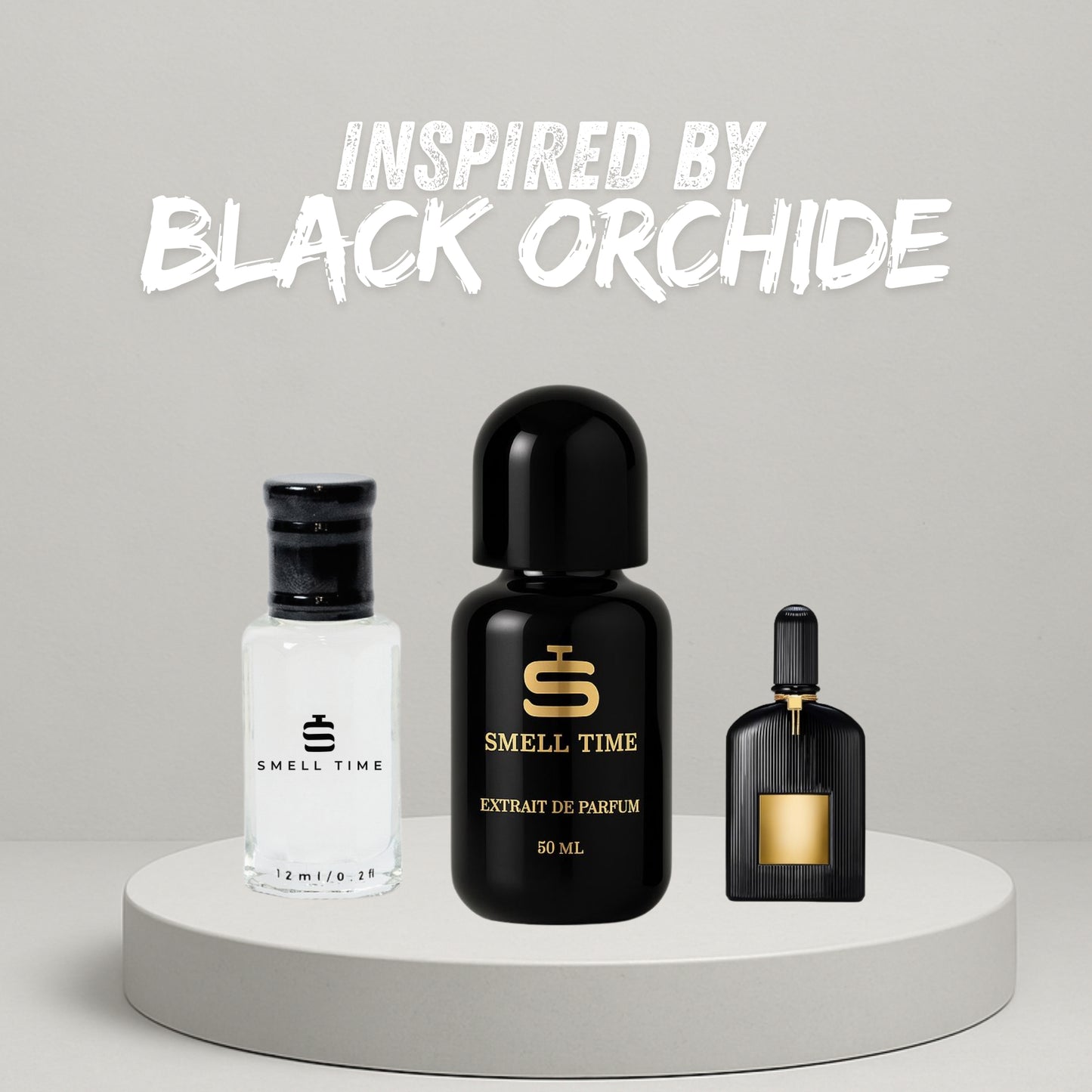 Black Orchid Inspired Fragrance | Warm Spicy, Floral, and Sweet | Long-Lasting and Handmade | Smell Time USA