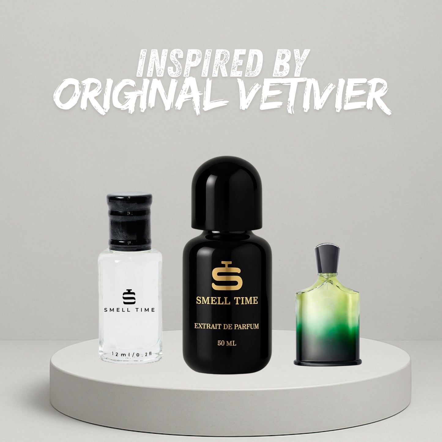 Original Vetiver Perfume – Citrus, Woody, and Earthy Fragrance with Ginger, Vetiver, and Ambergris